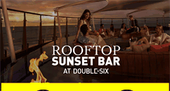 Desktop Screenshot of doublesixrooftop.com